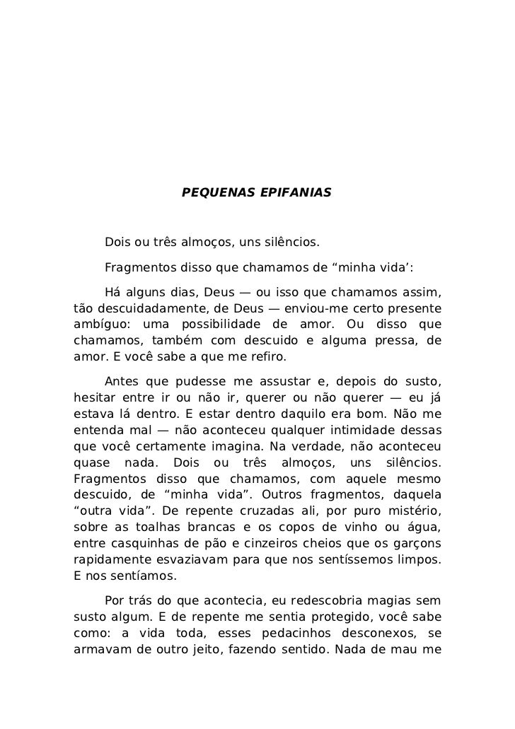 Pequenas Epifanias Caio Fernando Abreu Pdf